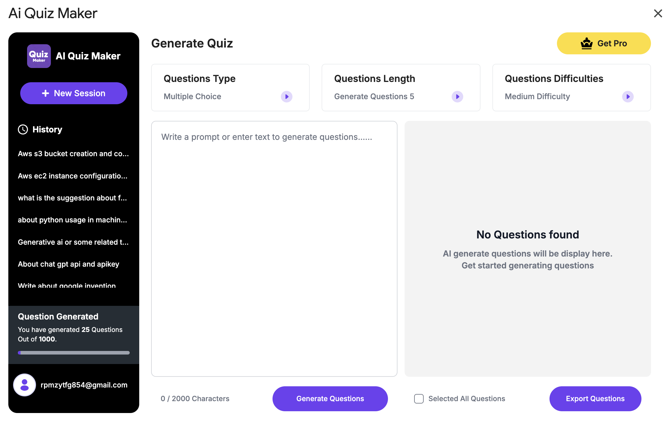 ai quiz generator