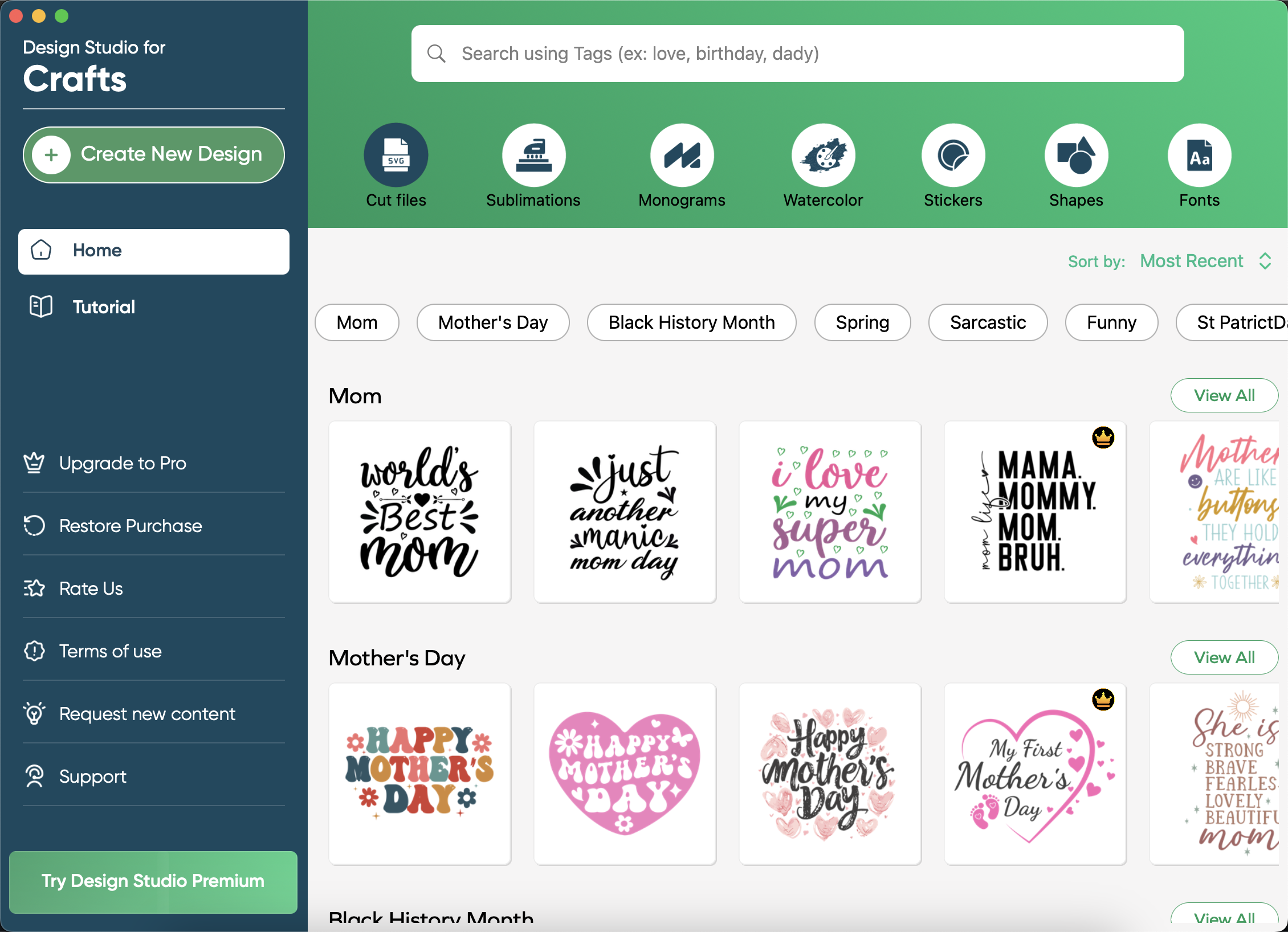 Feed screenshot